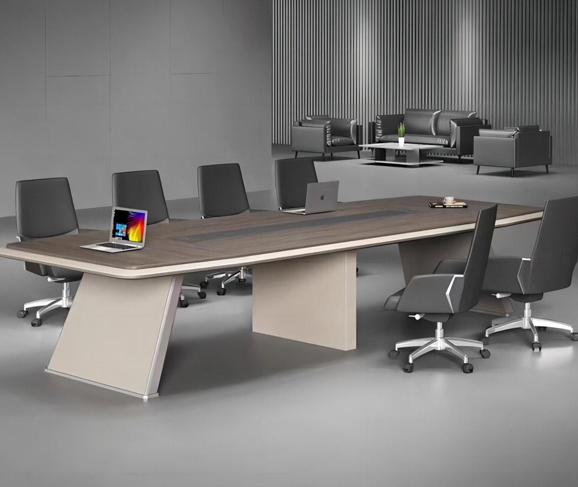 簡約現代會議桌-21