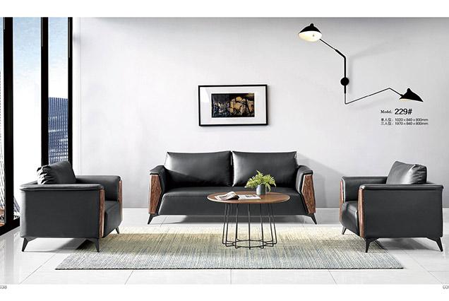 簡約辦公沙發-3